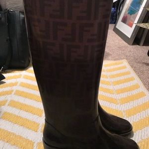 Fendi rain boots!